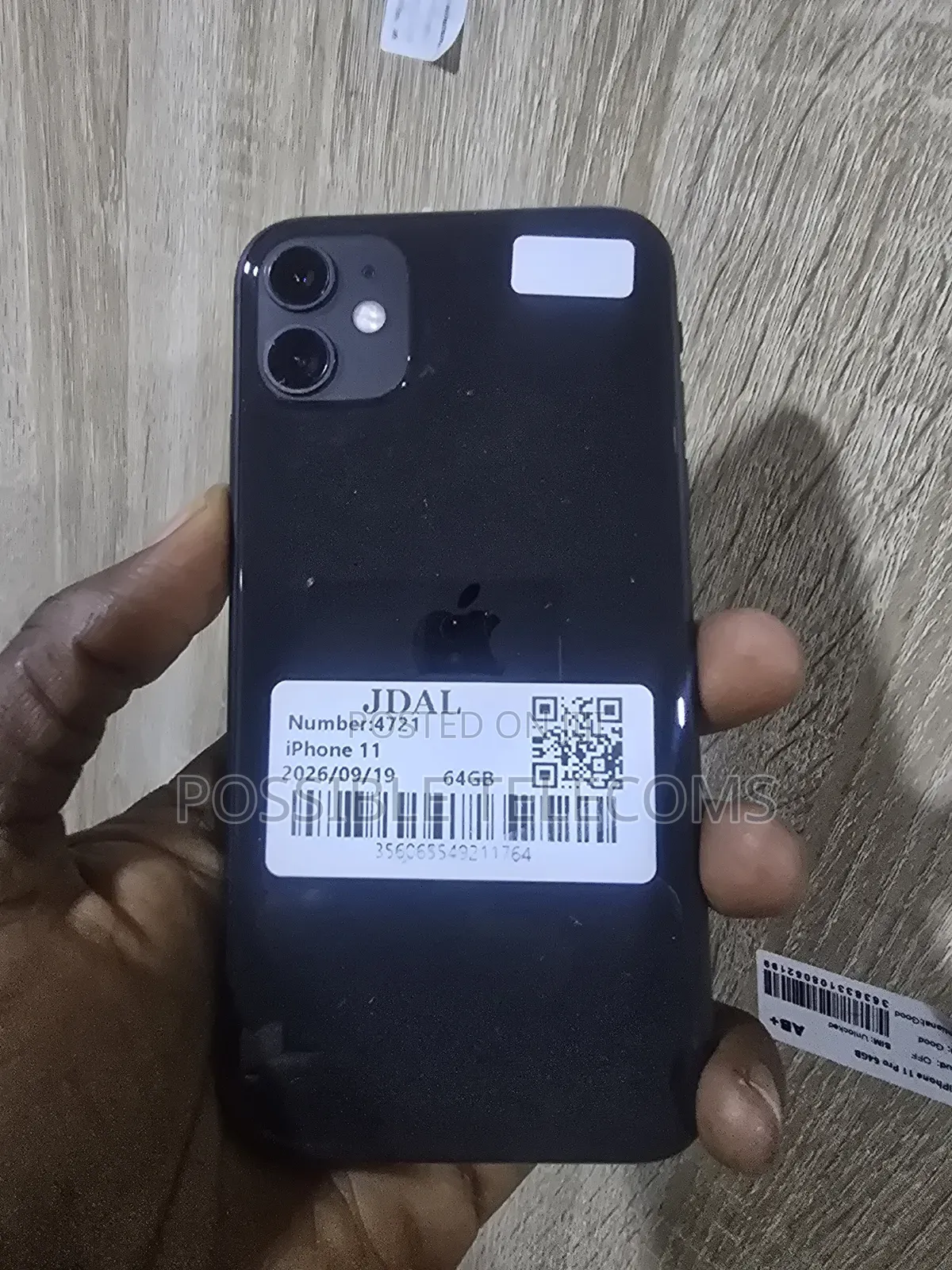 Apple iPhone 11 64 GB Black