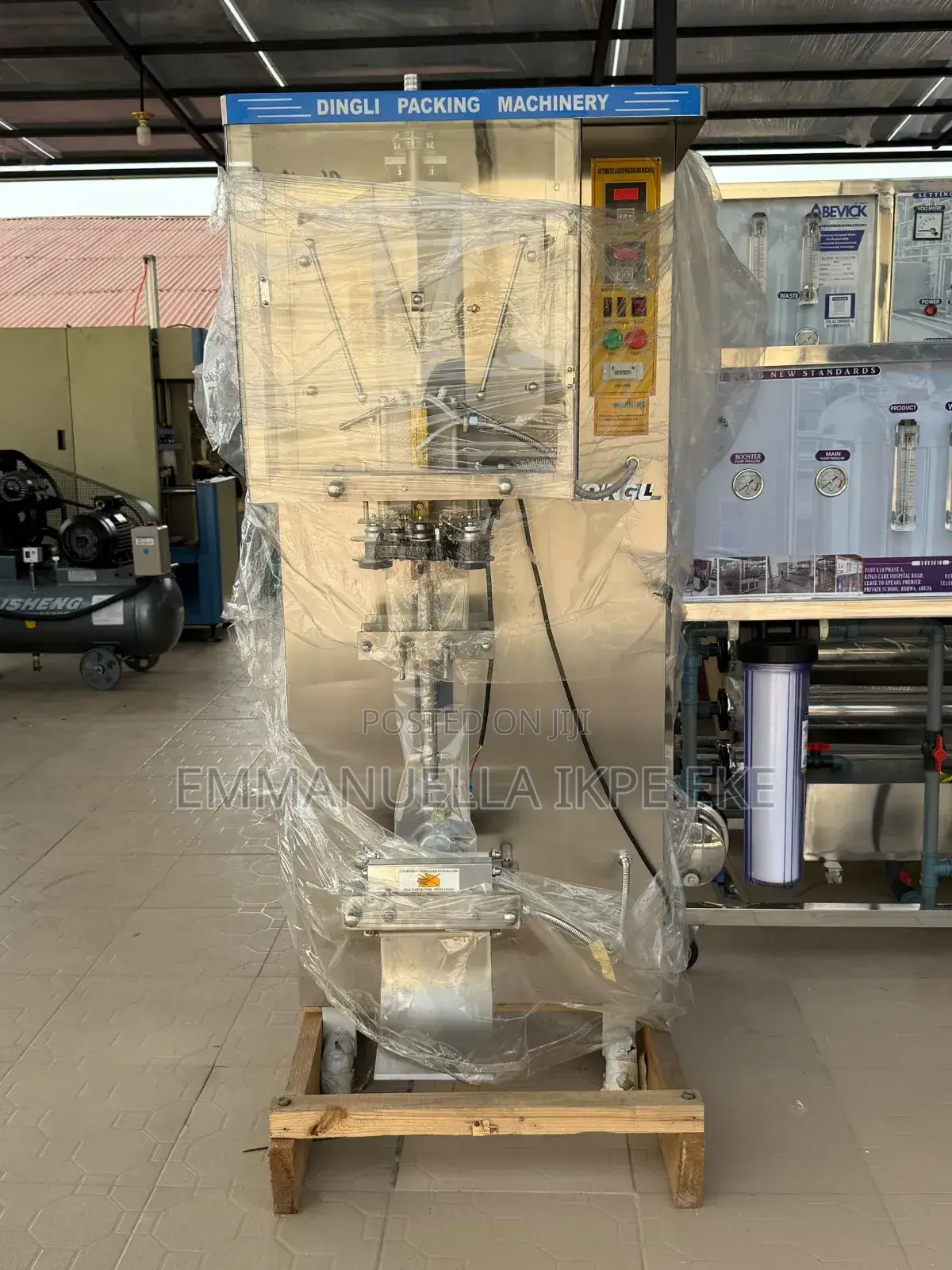 Pure Water Sachet Machine
