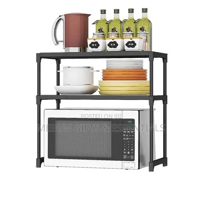 2 Layer Kitchen Microwave Shelf Rack