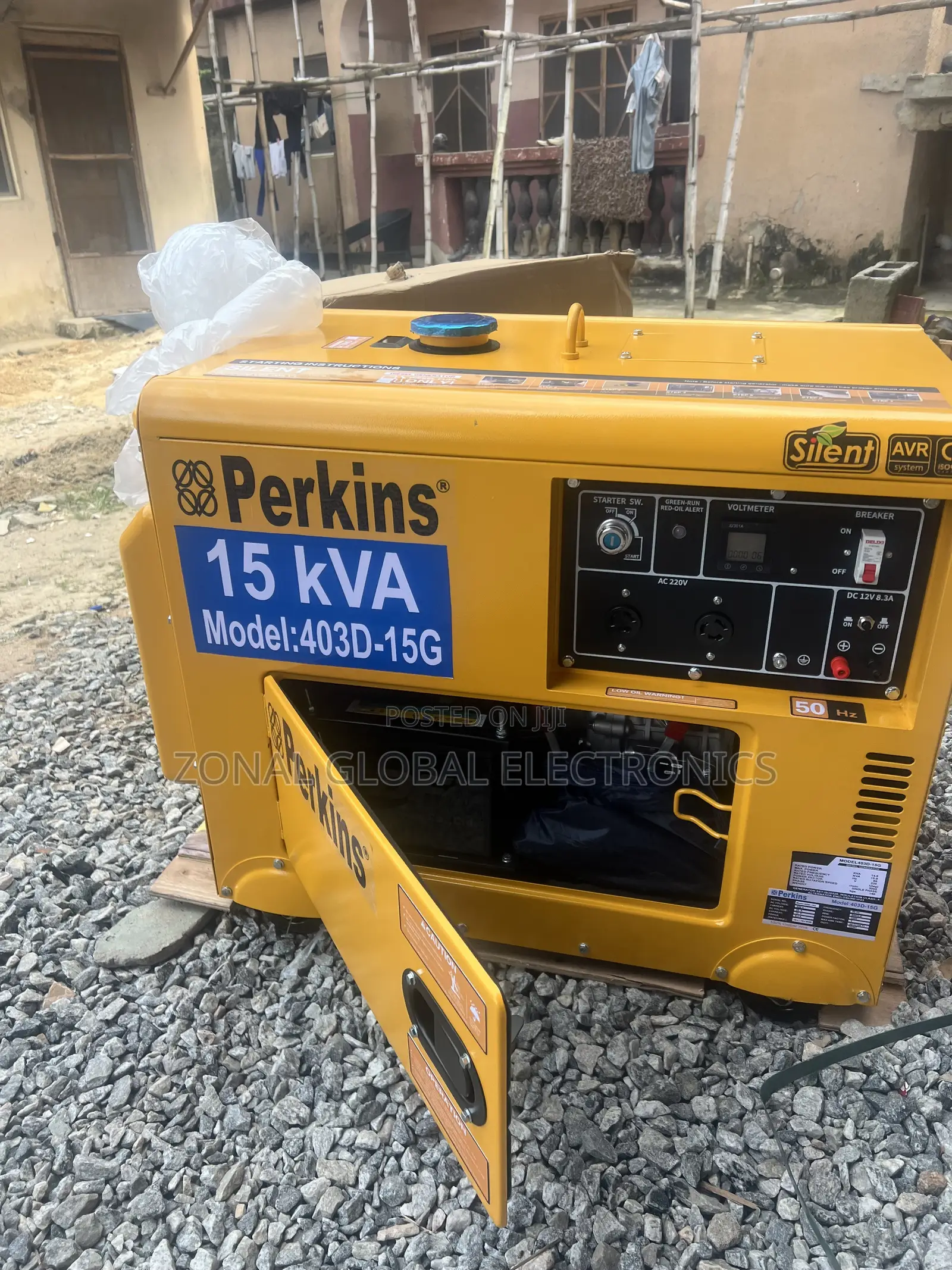 Perkins 15KVA Silent Diesel Generator
