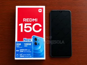 Xiaomi Redmi 15C 4G 128 GB Black