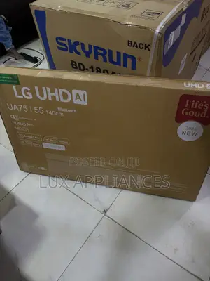 LG 55 Inch Smart TV UA75 – Crystal-Clear 4K Viewing