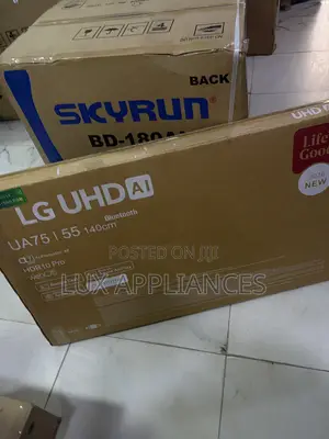 LG UA75 55 Inch TV – Smart Entertainment With a Stunning 4K Display