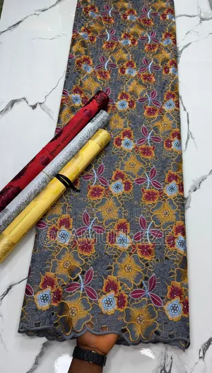 Swiss Voile Lace Made in Switzerland