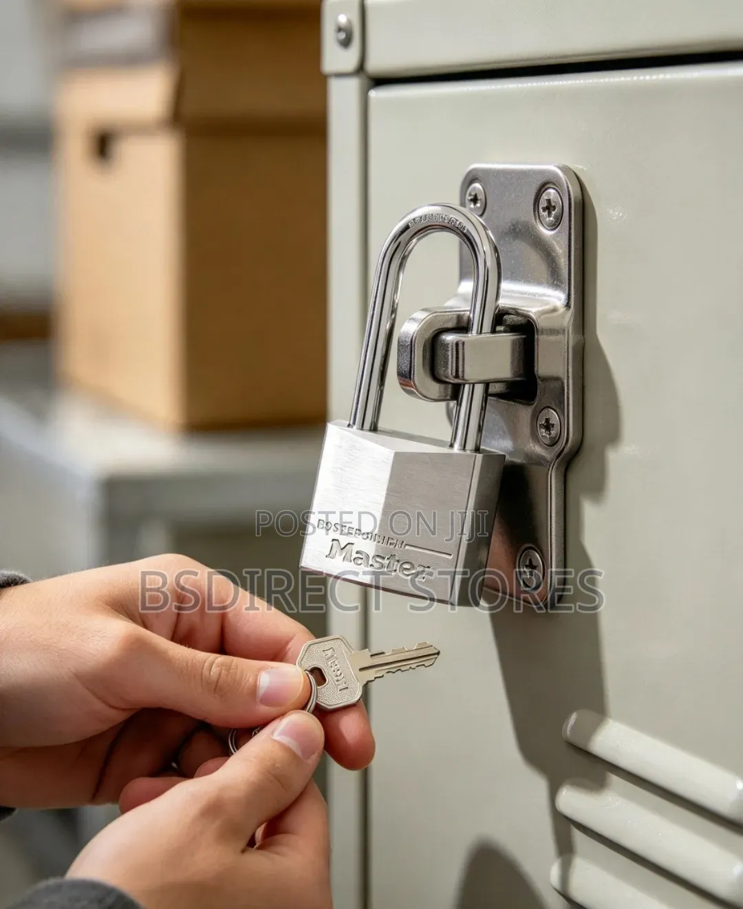 Master Lock Marine Brass 40mm Padlock With 52mm Long Shackle
