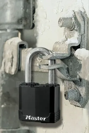 Masterlock Covered Steel Heavy Duty Padlock W54mm 51mm Long Shackle