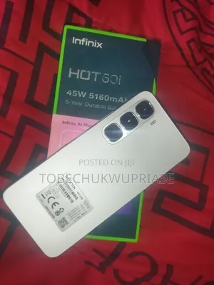 Infinix Hot 60i 128 GB Silver