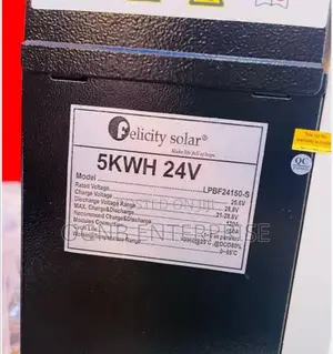 Felicity 5kw 24v Lithium Battery