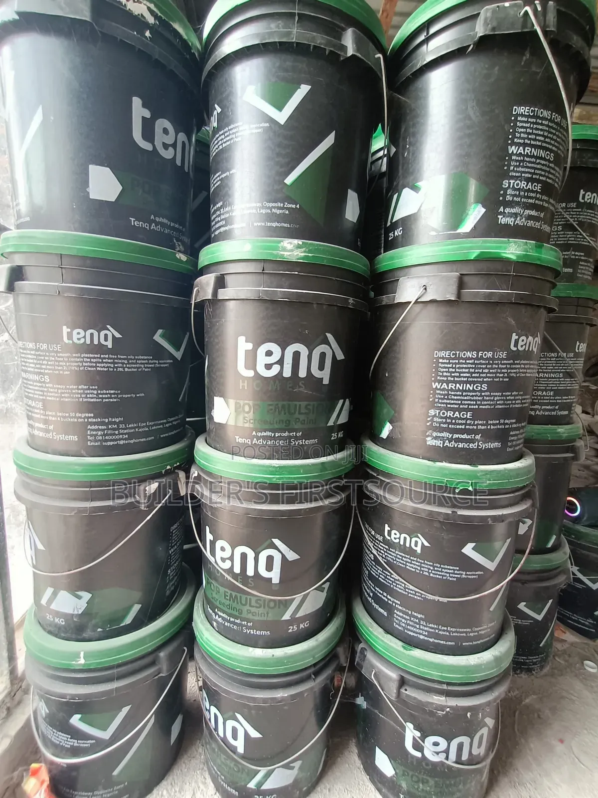 25kg Tenq Pop Emulsion Screeding Paint