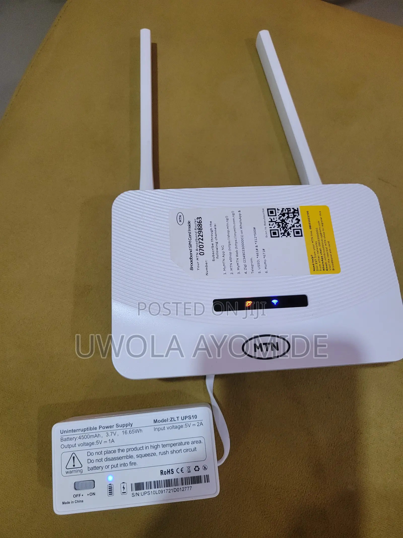 MTN 4g Router