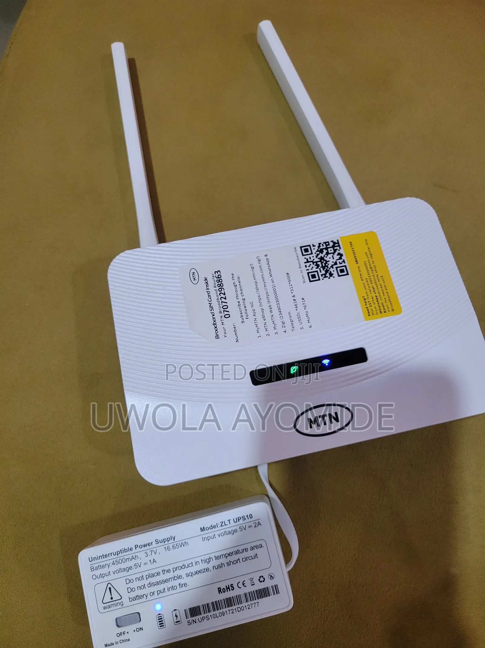 MTN 4g Router