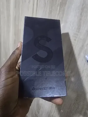 New Samsung Galaxy S22 Ultra 128 GB Black