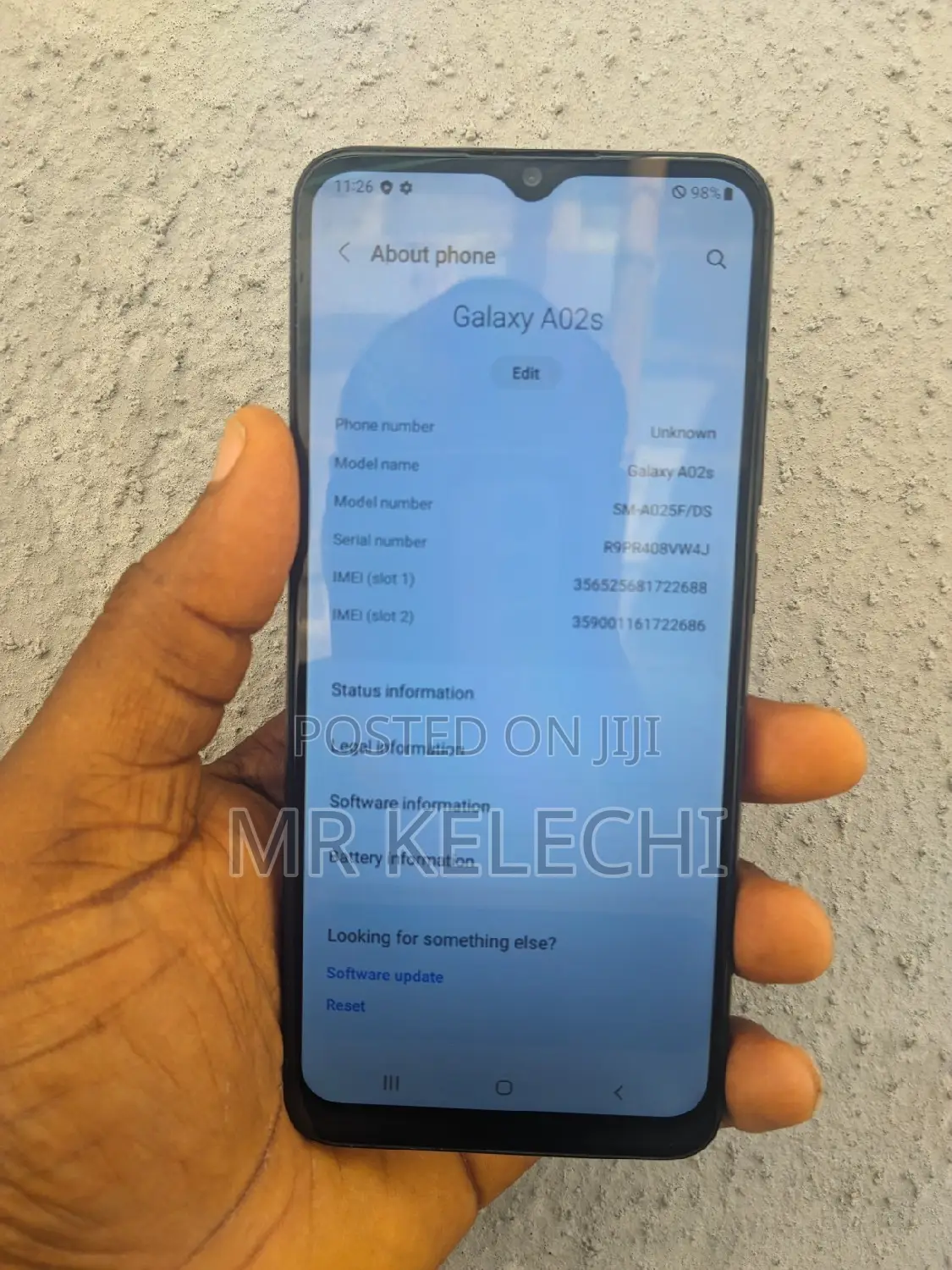Samsung Galaxy A02S 64 GB Black