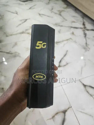 MTN 5G Router With Battery Pack - Works Well, Loose Power Port