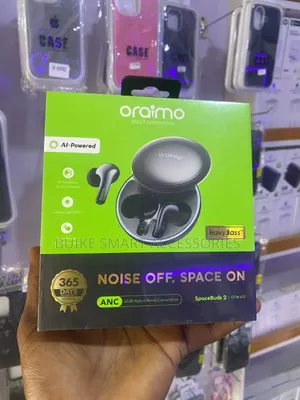  Oraimo SpaceBuds 2 — ANC Wireless Earbuds
 Noise Off, Space On!