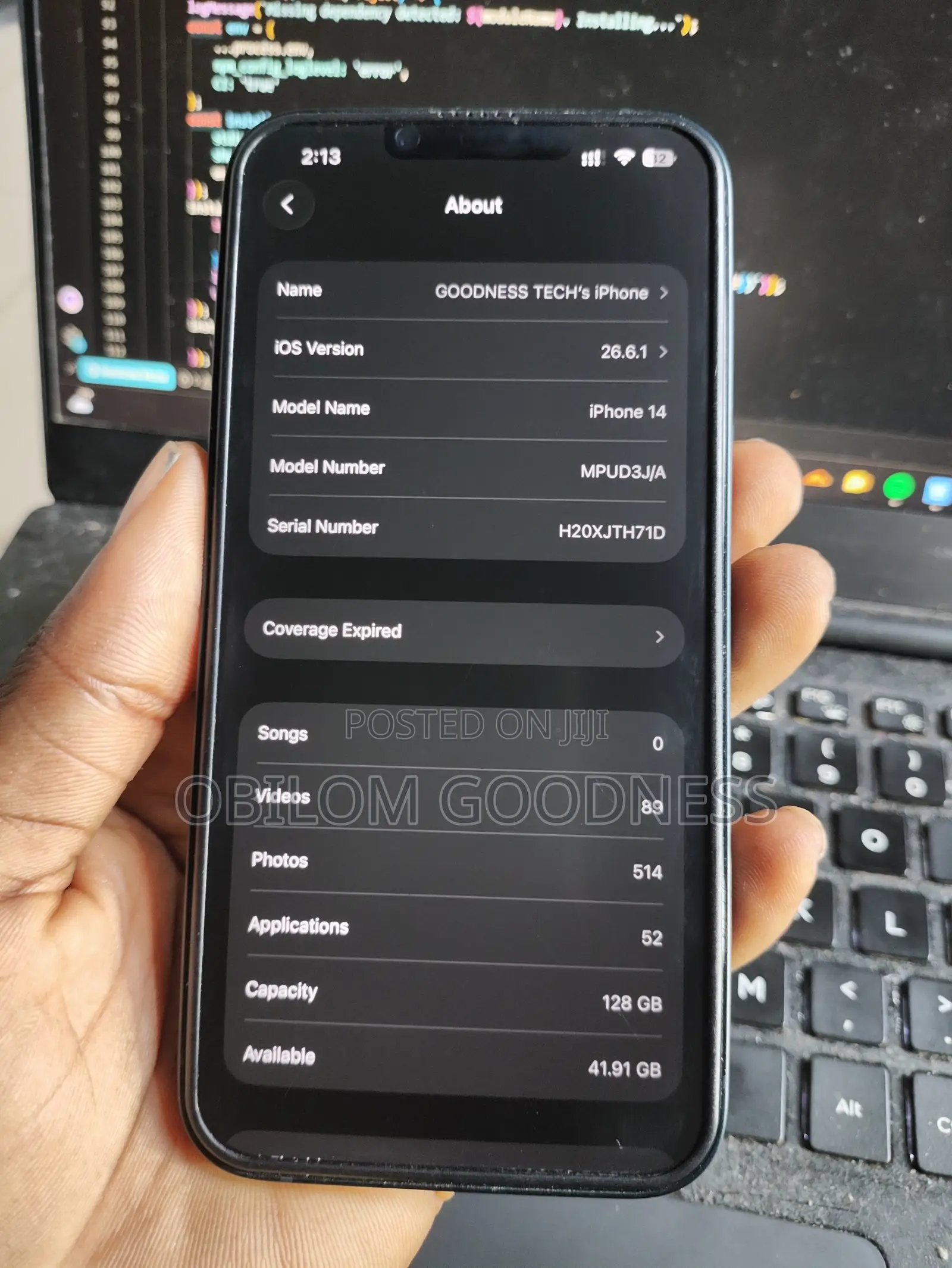 Apple iPhone 14 128 GB Blue