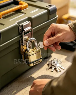 Master Lock Excell Brass Finish 45mm Wide Padlock 4-Pin - 38mm Shackle