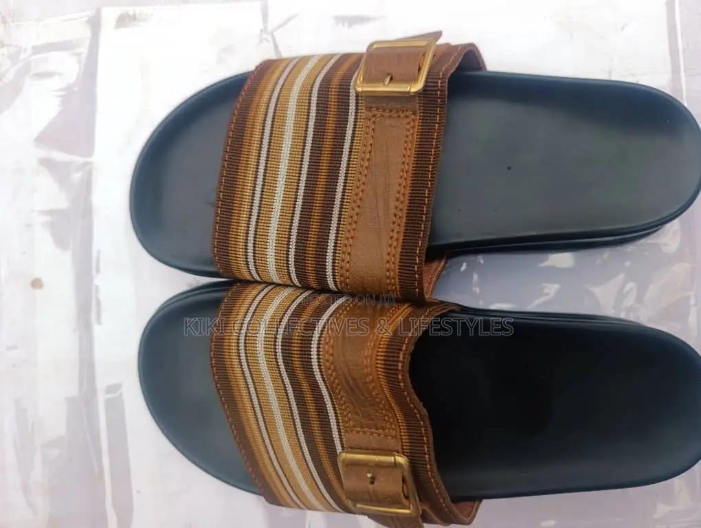 MEN Casual LEATHER Slides