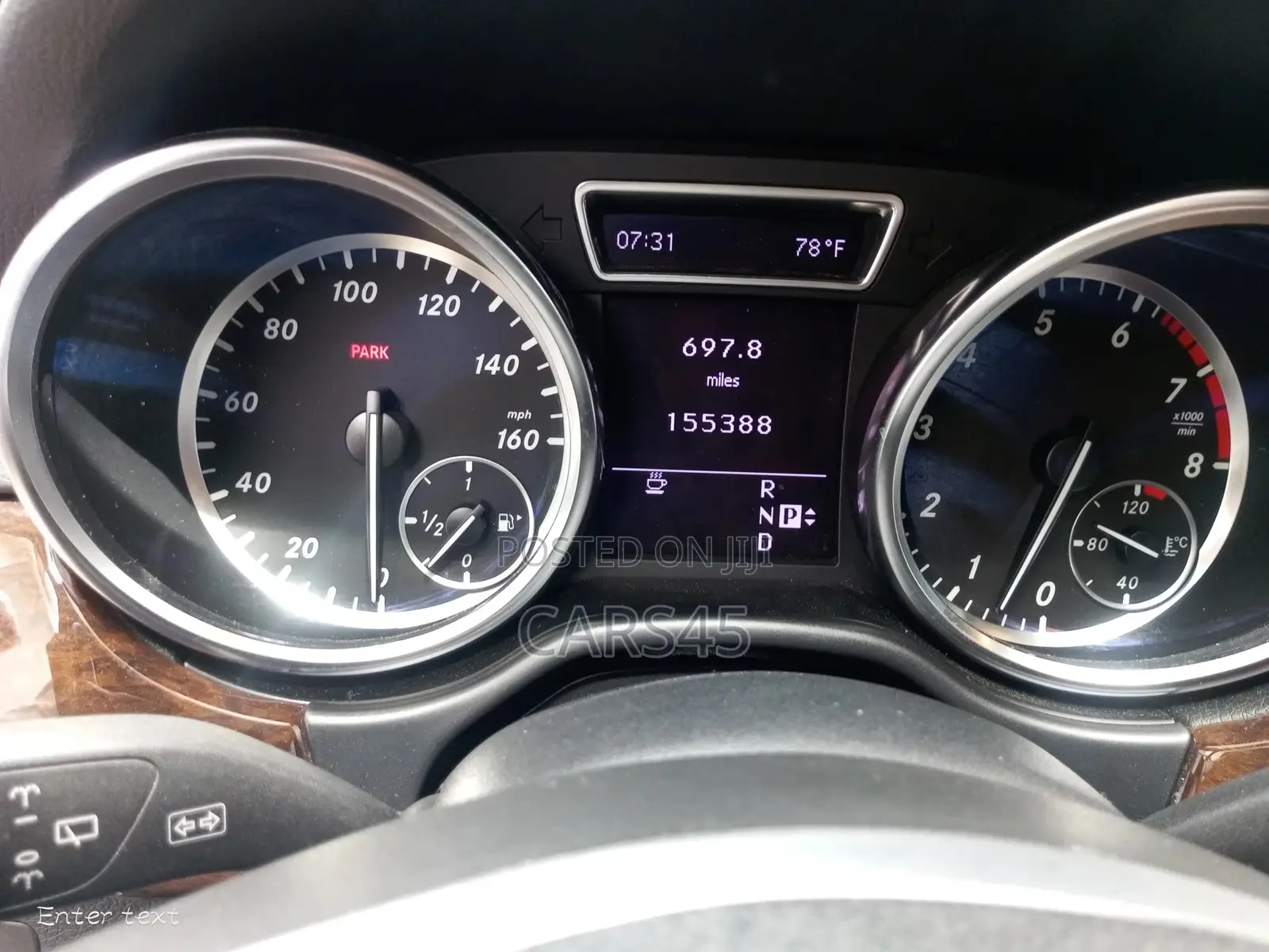 Mercedes-Benz M Class 2012 Silver