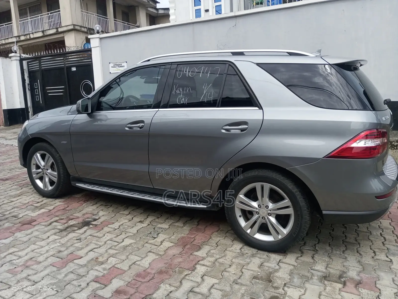 Mercedes-Benz M Class 2012 Silver