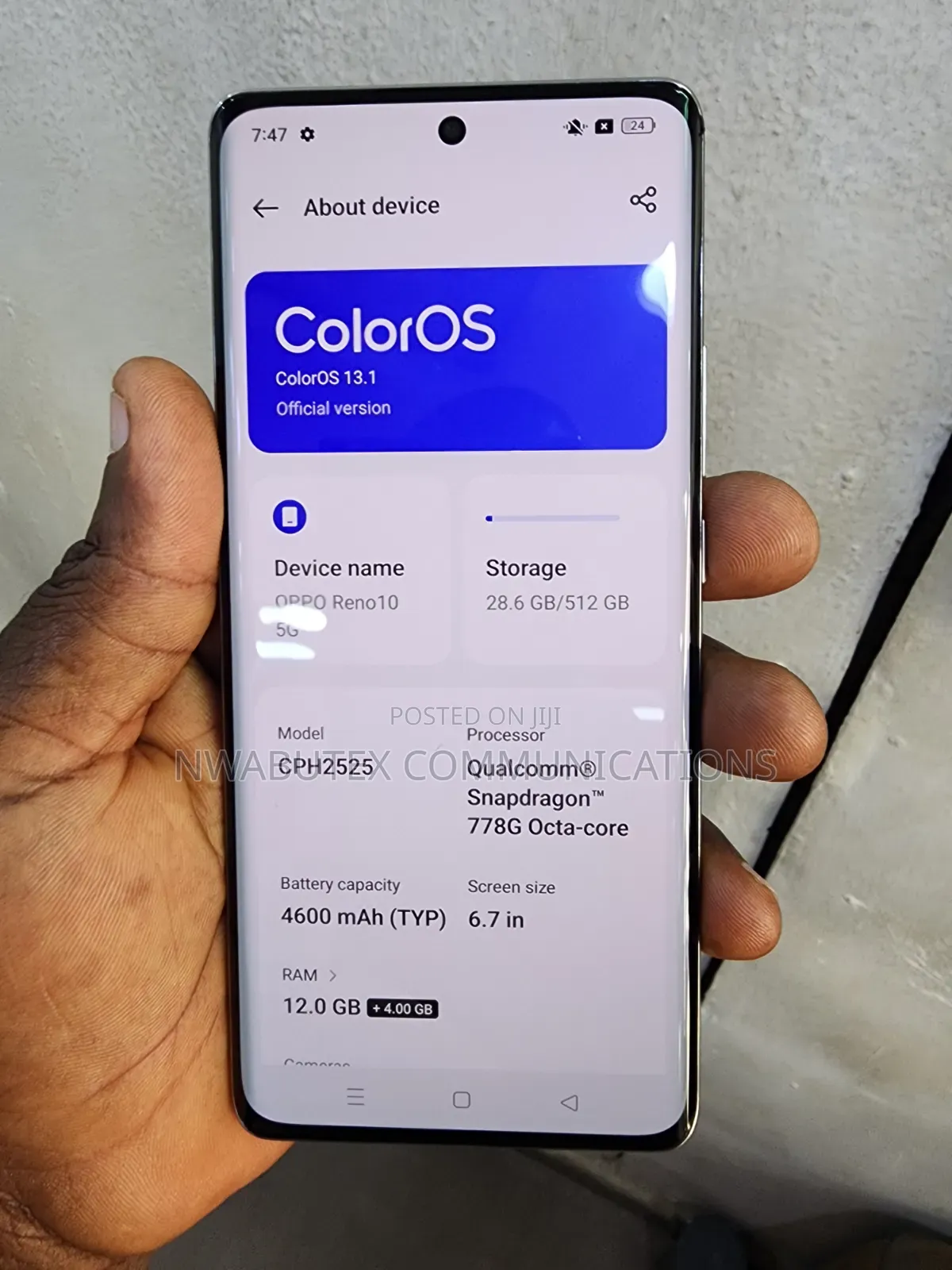 Oppo Reno10 256 GB