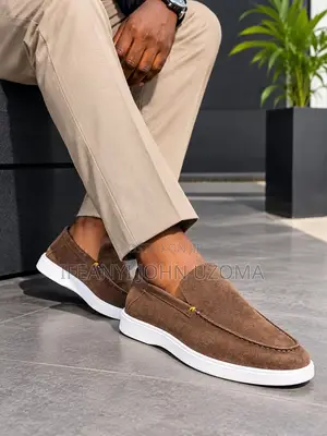 Classic Italian Plain Loafers Shoe