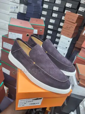 Classic Italian Plain Loafers Shoe