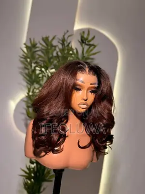 Sensational Yaki Premium Chocolate Brown 13x4 Lace Frontal Wig