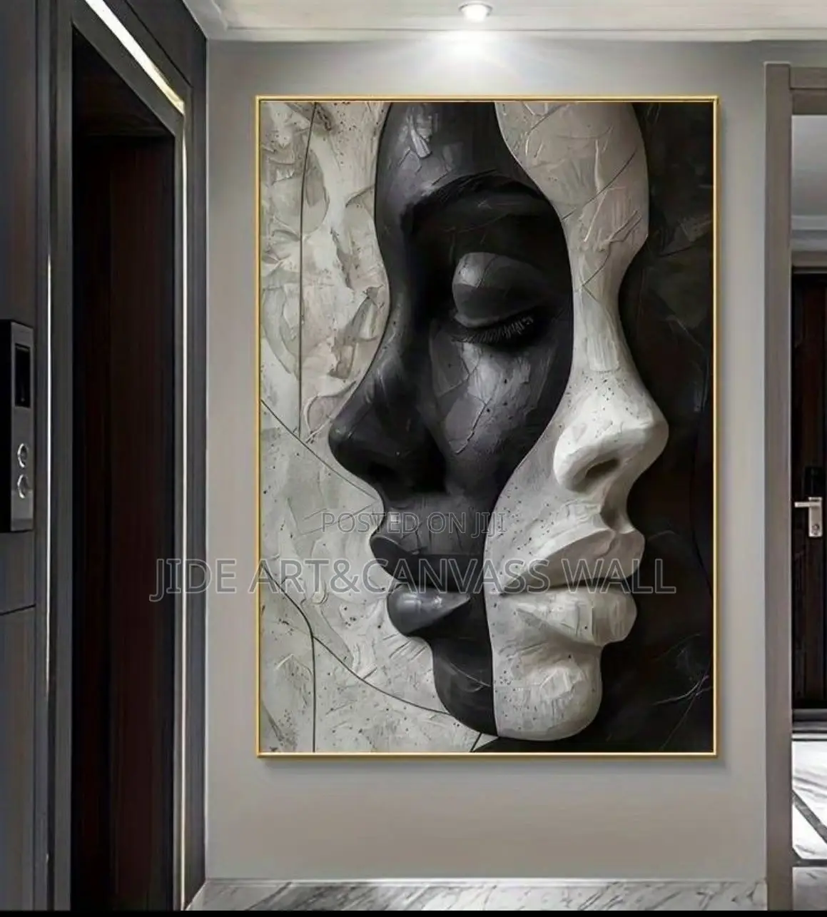 Modern Wall Black Panther Art Decor