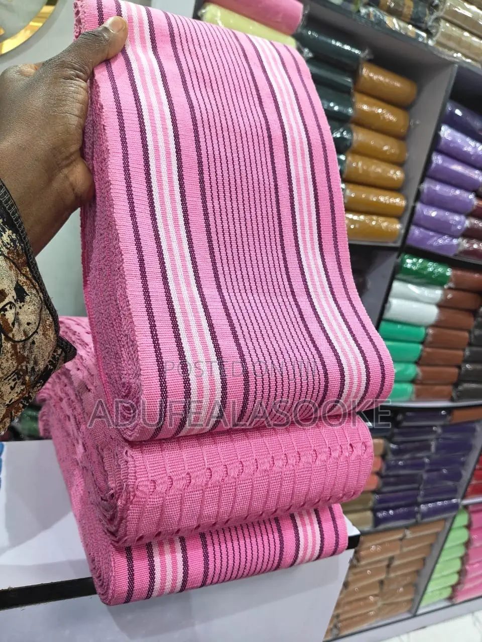 Beautiful and Colorful Asooke