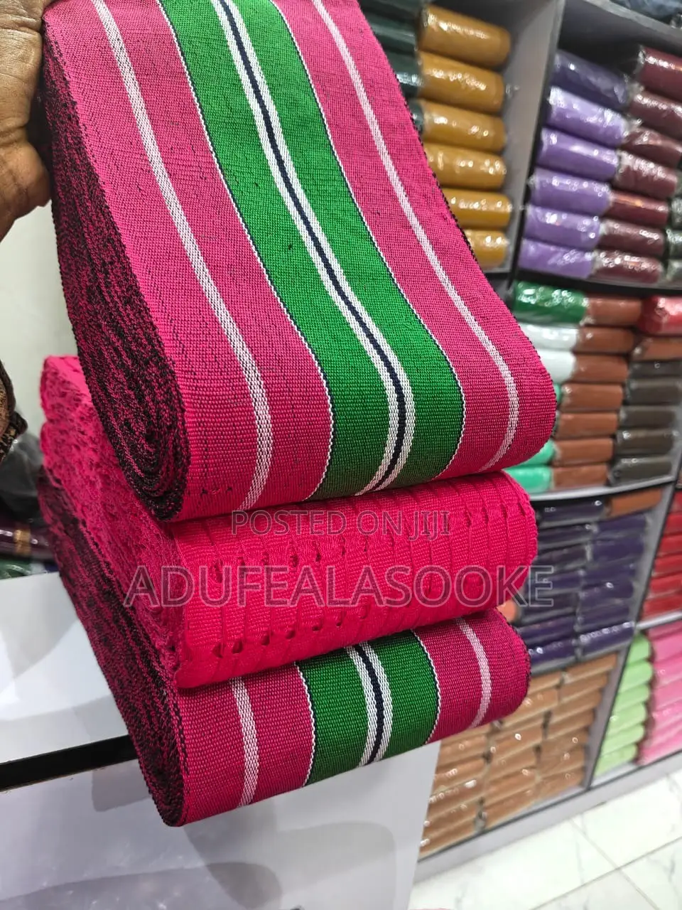 Beautiful and Colorful Asooke
