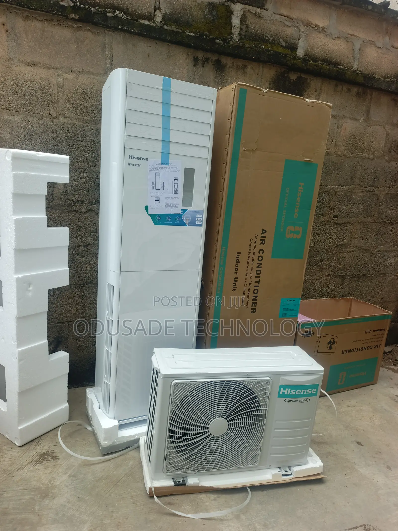 Hisense 2HP Floor AC – High Performance Inverter Cooling