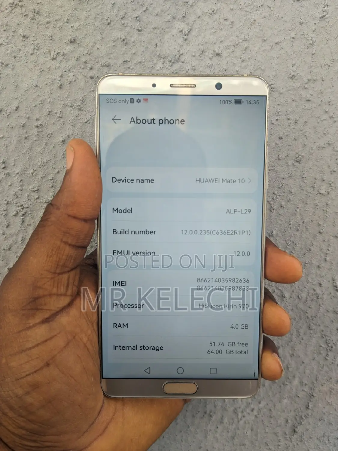 Huawei Mate 10 64 GB Gold