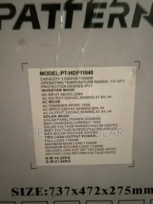 Pattern 11kva 48v Inverter