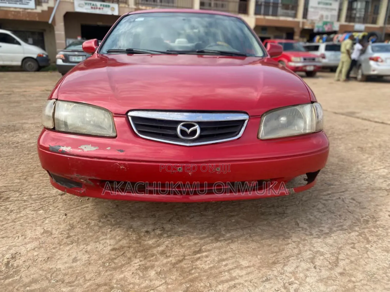 Mazda 626 2002 Red
