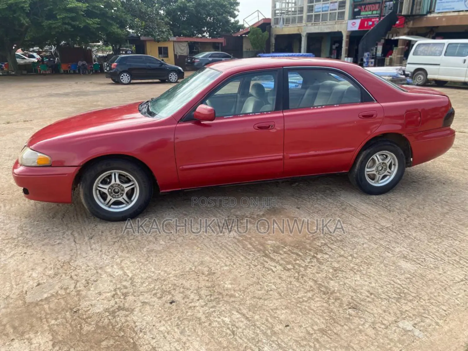 Mazda 626 2002 Red