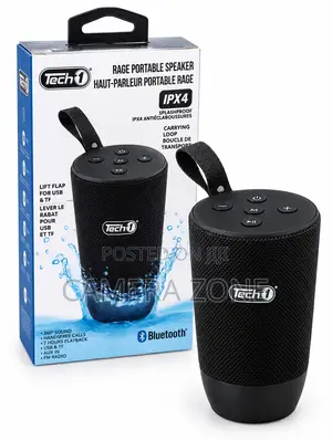 Tech1 Rage Portable Blue Tooth Speaker.