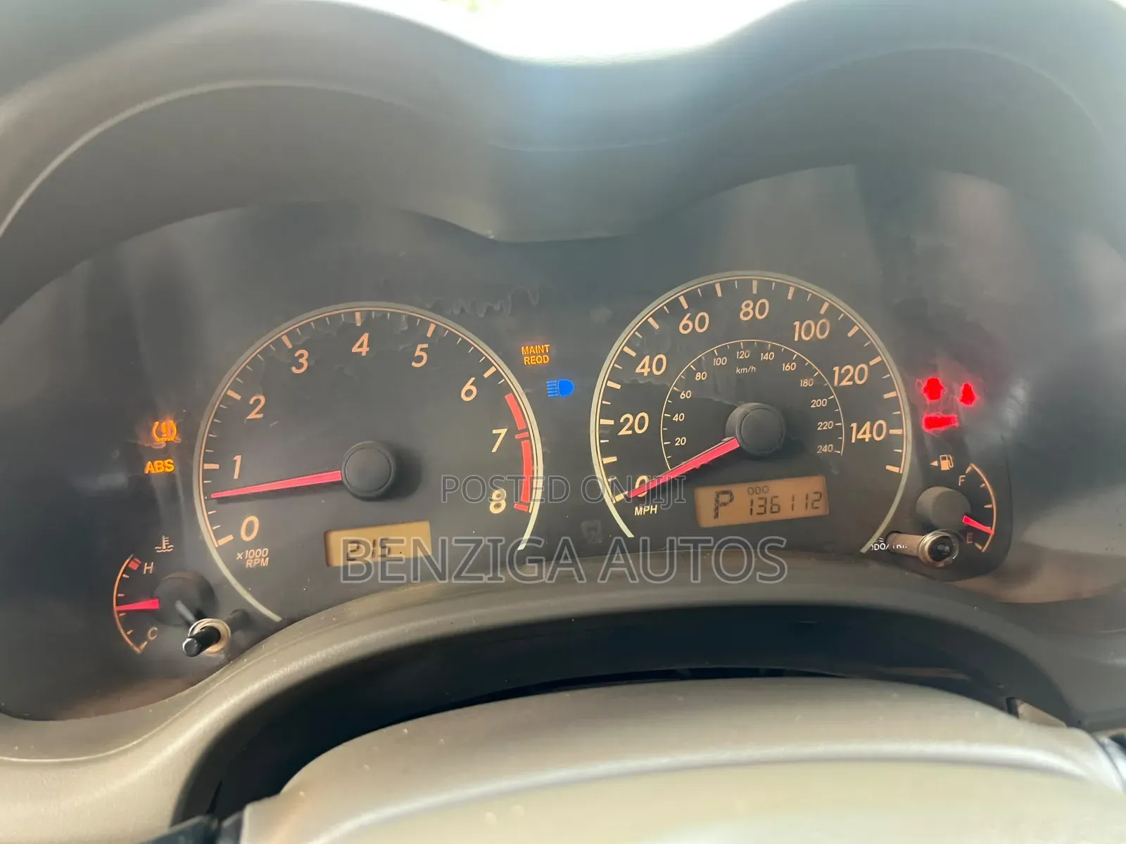 Toyota Corolla 2008 Blue