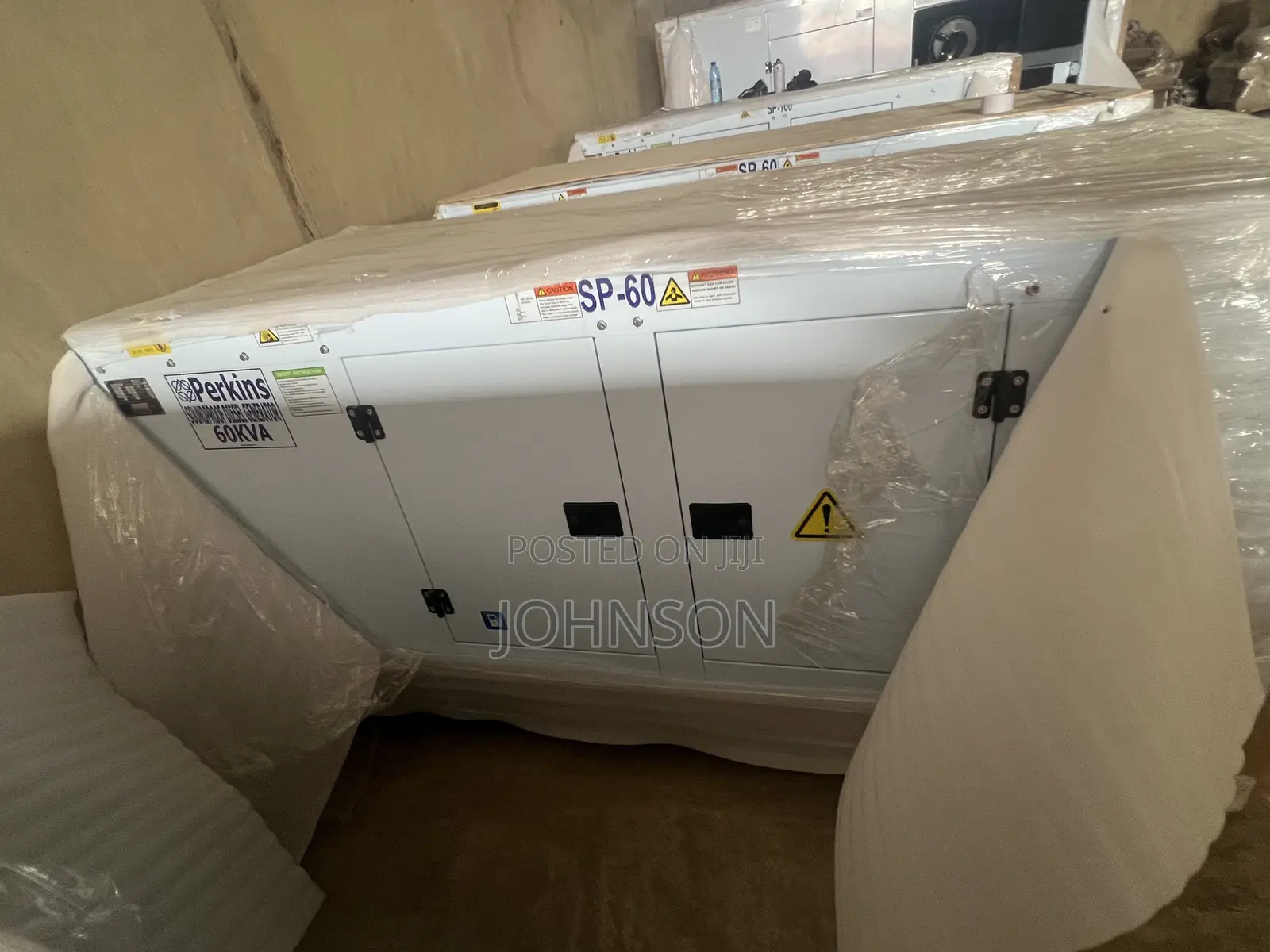 60kva Brand New Perkins Soundproof Generator Copper