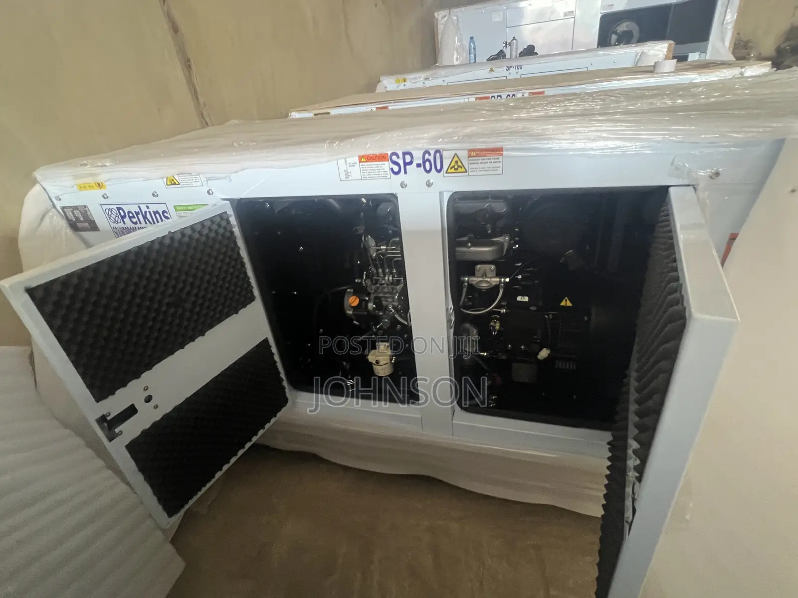 60kva Brand New Perkins Soundproof Generator Copper