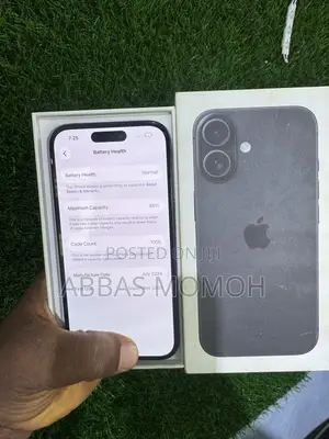Apple iPhone 16 128 GB Black