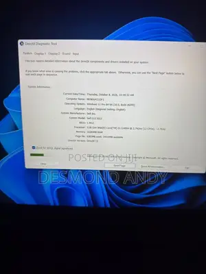Laptop Dell G15 5511 16GB Intel Core i5 SSD 512GB