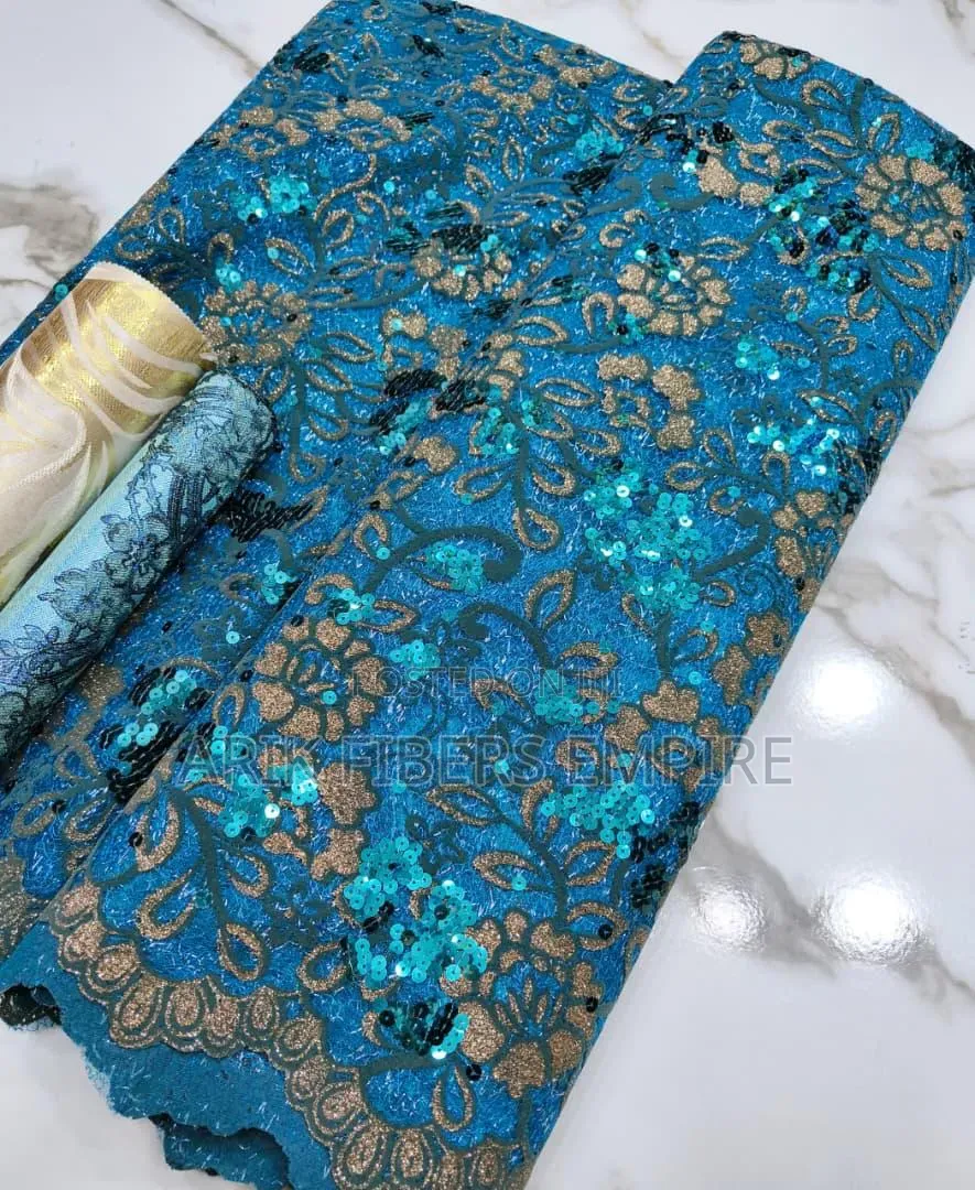 Big Sequence Lace Materials