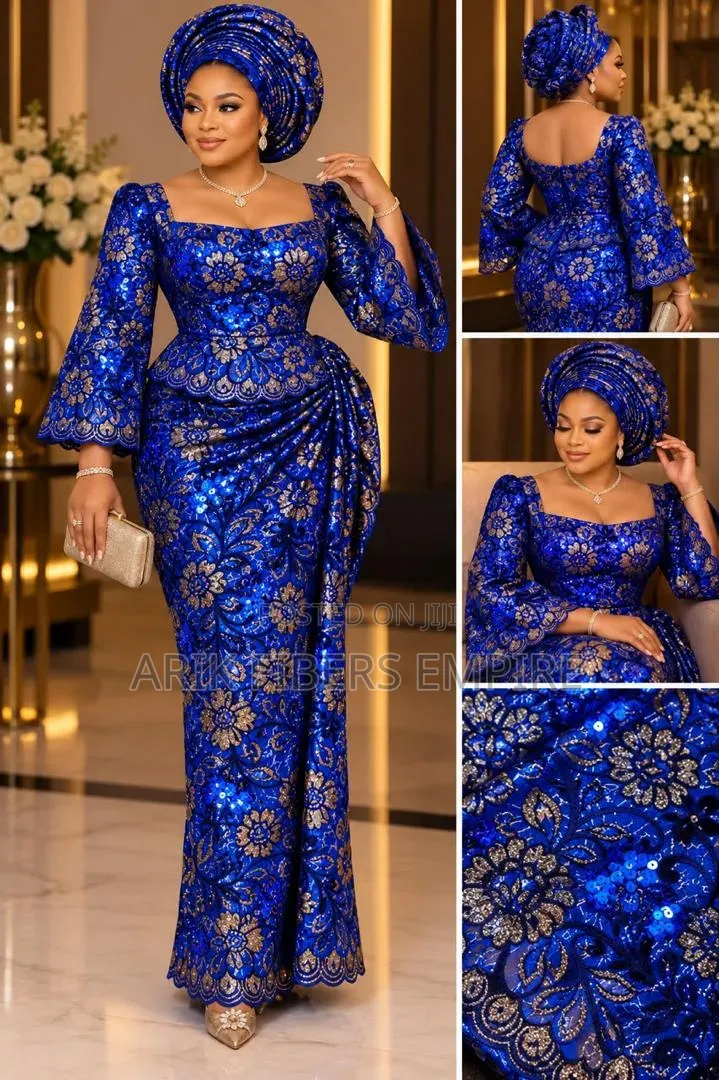 Big Sequence Lace Materials