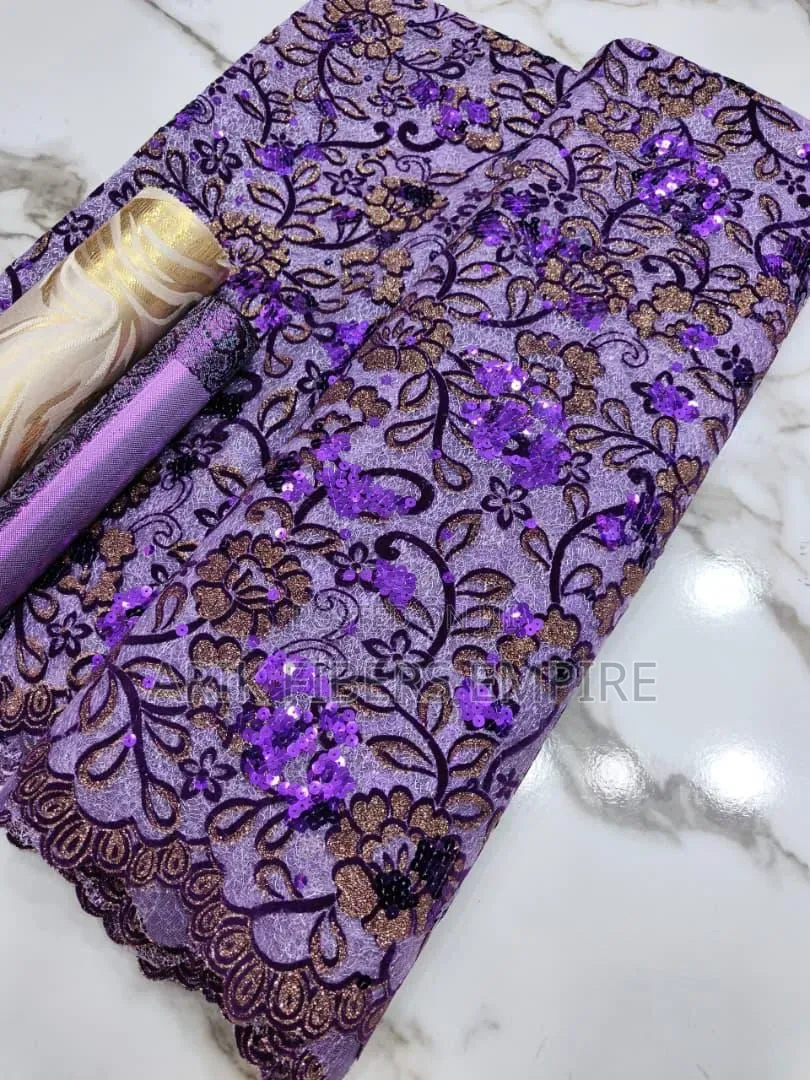 Big Sequence Lace Materials