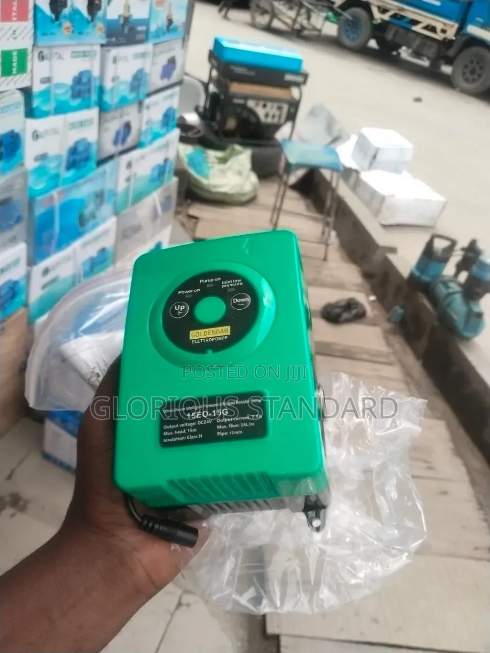 AC,dc Automatic Booster Pump