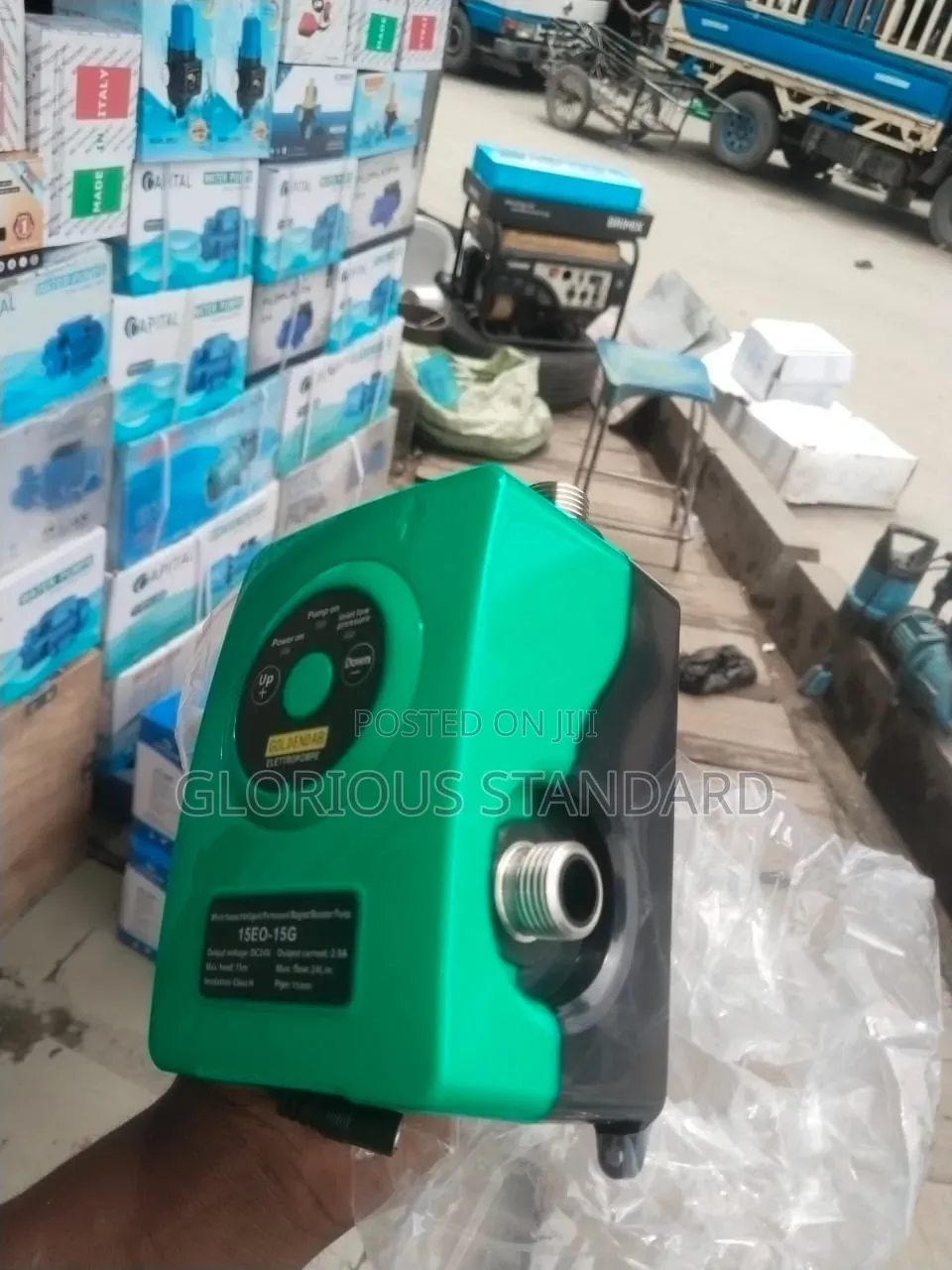 AC,dc Automatic Booster Pump