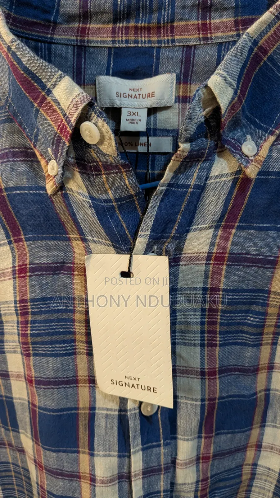 Next Signature Linen Shirt
