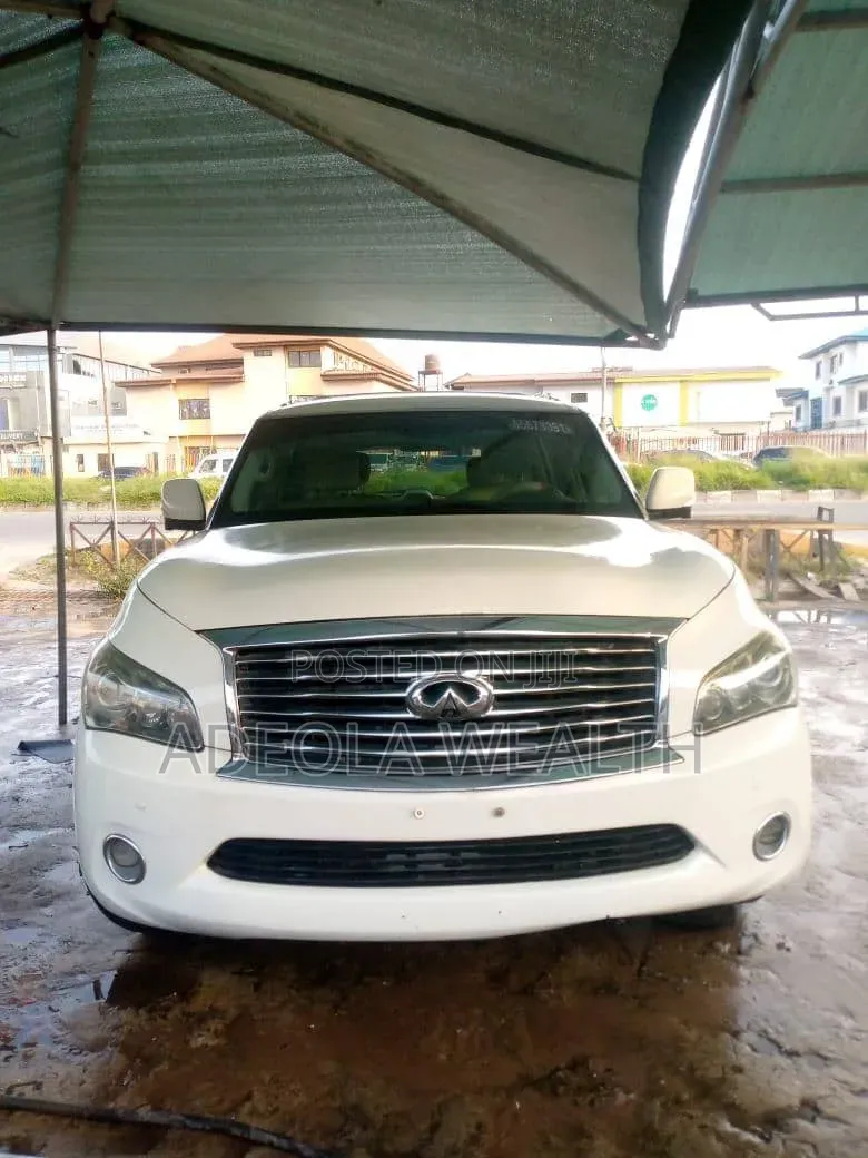 Infiniti QX56 2011 White
