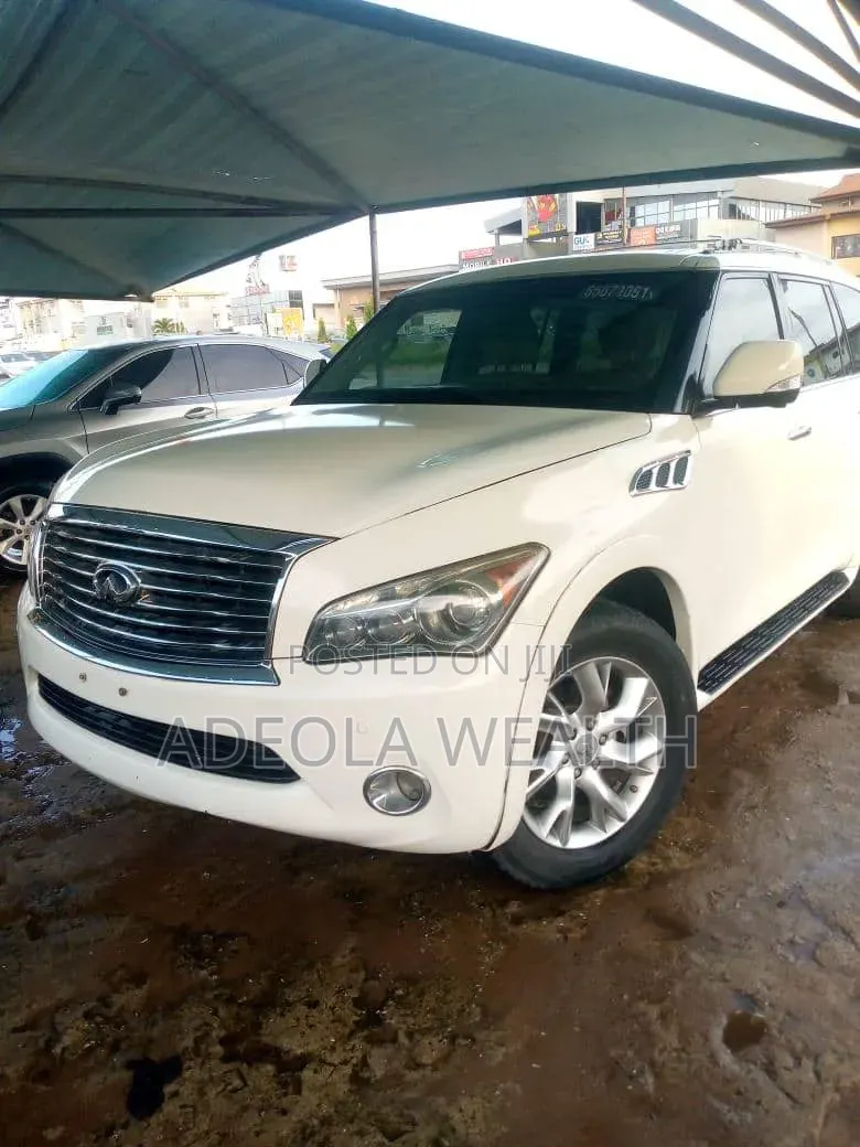 Infiniti QX56 2011 White